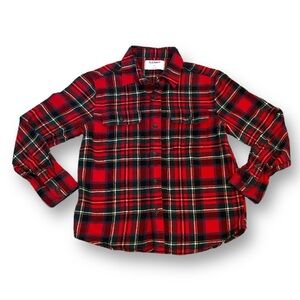 Boys Old Navy Flannel plaid shirt